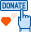 Donation button icon